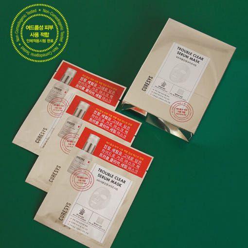 CURESYS Trouble Clear Serum Mask – 23g (10pcs) - Glam Global UKCURESYS