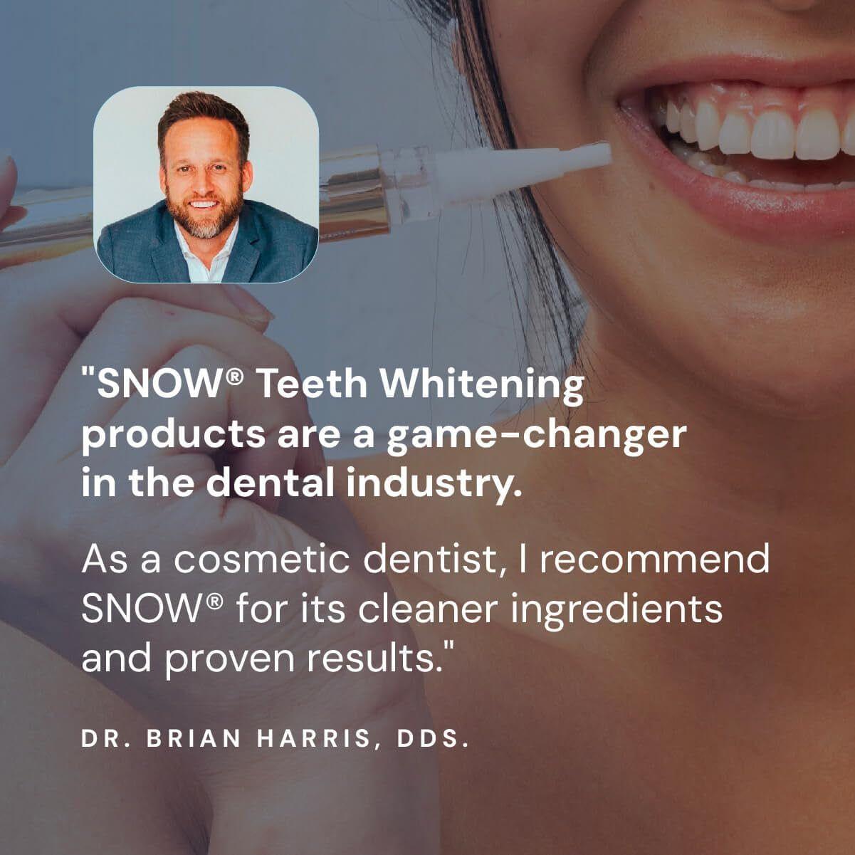 Snow Extra-Strength Teeth Whitening Serum – 2 Pack | Dual-Action Gel for Whiter Teeth in Minutes