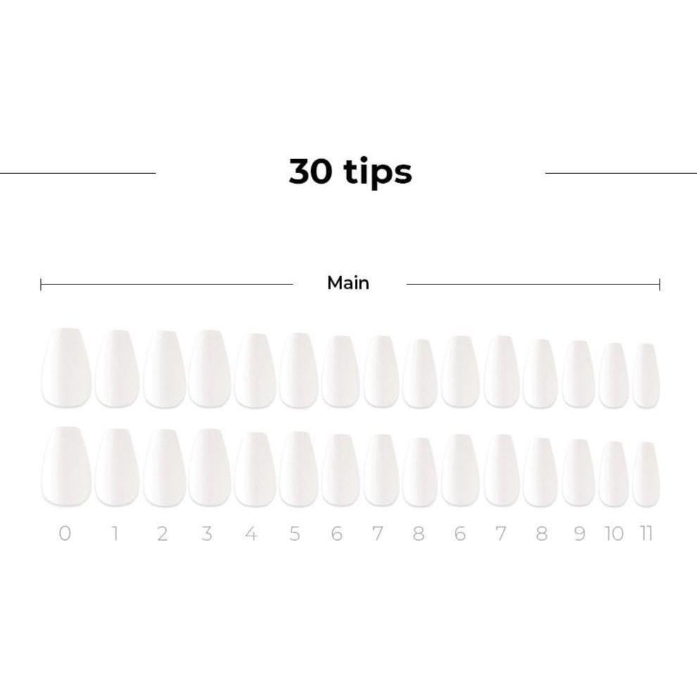 DASHING DIVA MAGIC PRESS DESIGN - 30 Tips #Titanium Chic White | Easy, Stylish Gel Nails - Glam Global UKDASHING DIVA