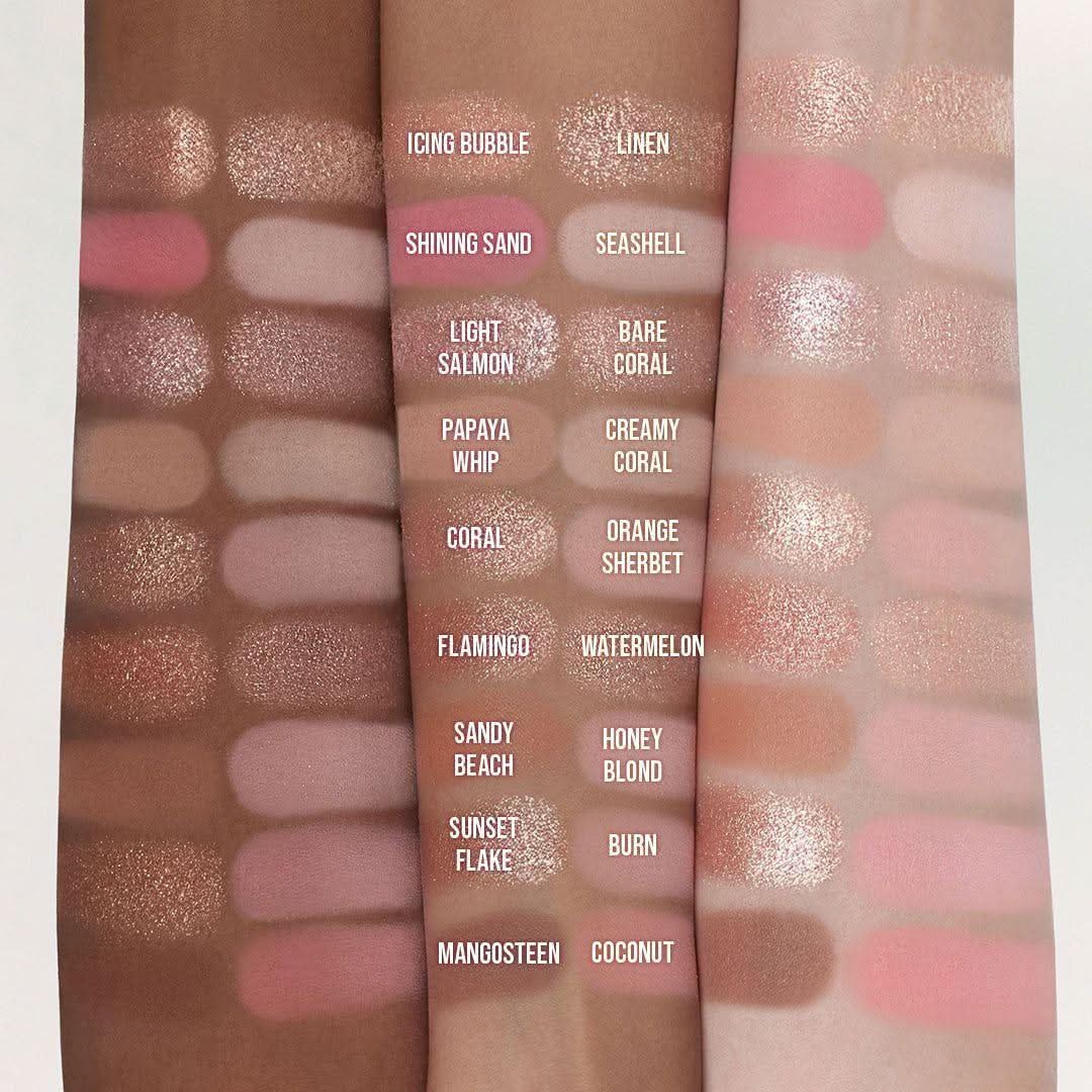 dasique Eyeshadow Palette - 23 Summer Coral - Glam Global UKdasique