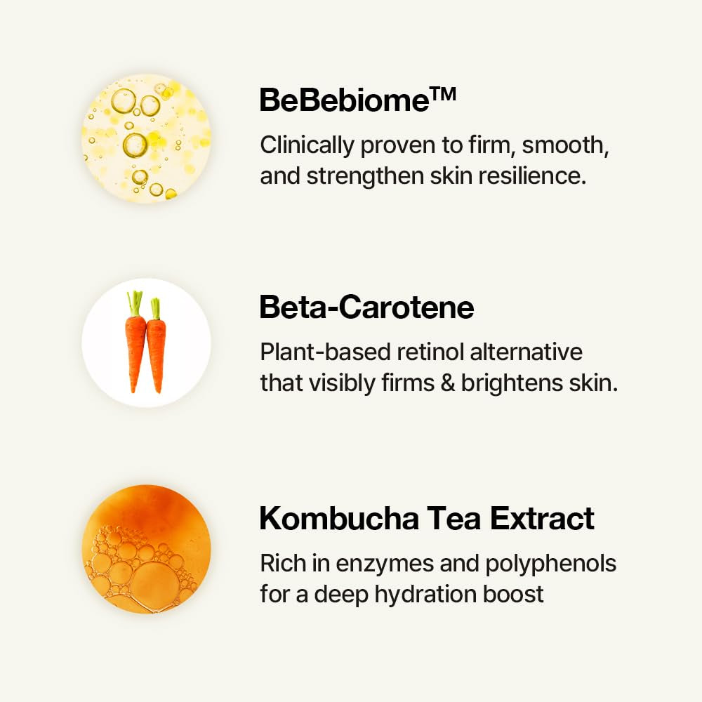 NDP Microbiome Ampoule Serum | Bebebiome Postbiotics for Antiaging, Youth Activating, Beta-Carotene, Wrinkle Care, Korean Skincare (30Ml / 1.01 Fl Oz)