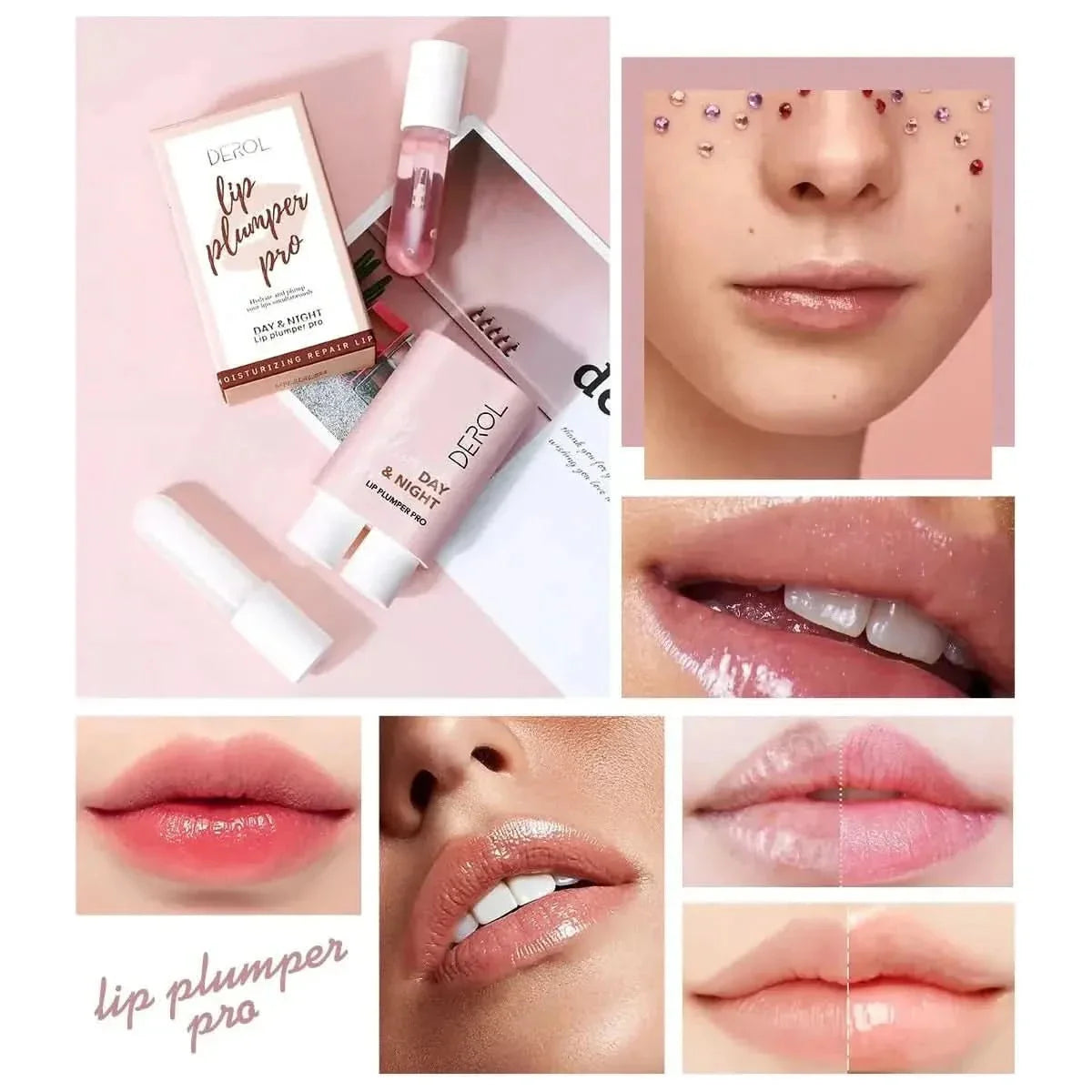 Derol Day & Night Lips Enhancer Serum - Glam Global UKDerol
