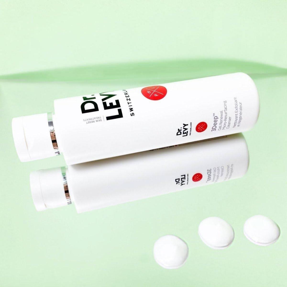 Dr LEVY Switzerland | 3Deep Cell Renewal Micro - Resurfacing Cleanser - Glam Global UKDr Levy Switzerland
