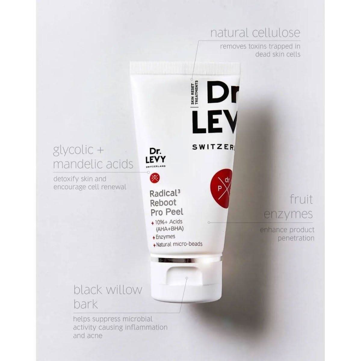 Dr LEVY Switzerland | Radical3 Reboot Pro Peel - Glam Global UKDr Levy Switzerland