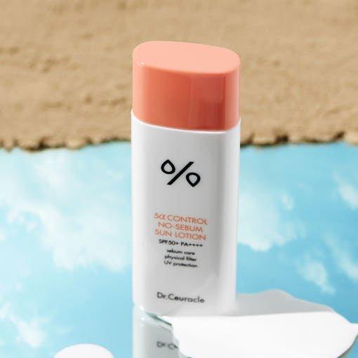 Dr.Ceuracle 5α Control No Sebum Sun Lotion SPF50+ PA++++ - 50ml - Glam Global UKDr.Ceuracle