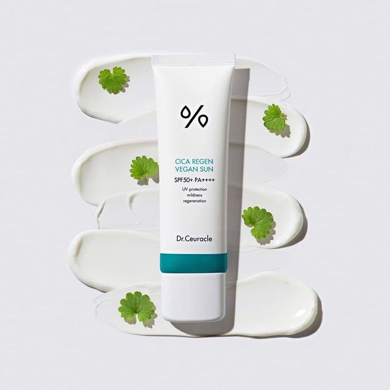 Dr.Ceuracle Cica Regen Vegan Sun SPF50+ PA++++ - 50 ml - Glam Global UKDr.Ceuracle