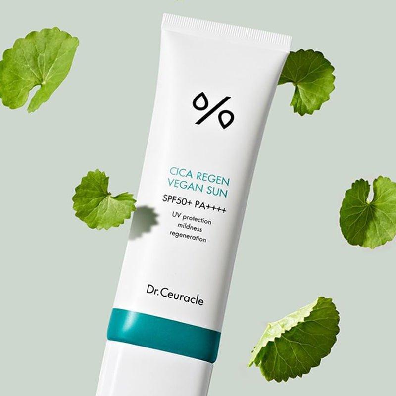 Dr.Ceuracle Cica Regen Vegan Sun SPF50+ PA++++ - 50 ml - Glam Global UKDr.Ceuracle