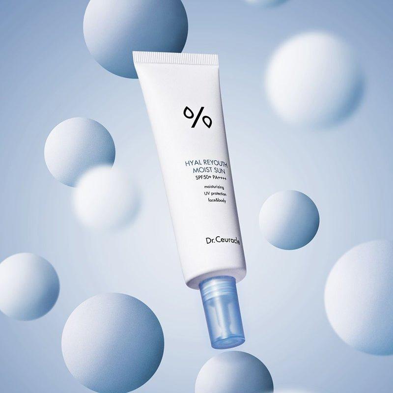 Dr.Ceuracle Hyal Reyouth Moist Sun SPF50+ PA++++ - 50 ml - Glam Global UKDr.Ceuracle