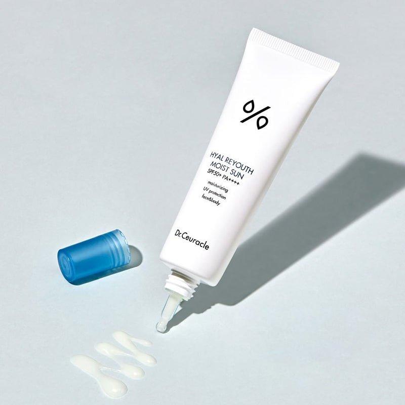 Dr.Ceuracle Hyal Reyouth Moist Sun SPF50+ PA++++ - 50 ml - Glam Global UKDr.Ceuracle