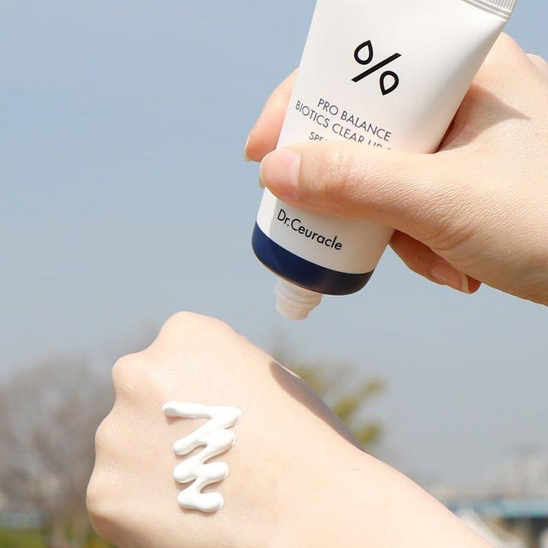 Dr.Ceuracle Pro Balance Biotics Clear Up Sun SPF50+ PA++++ - 50 ml - Glam Global UKDr.Ceuracle