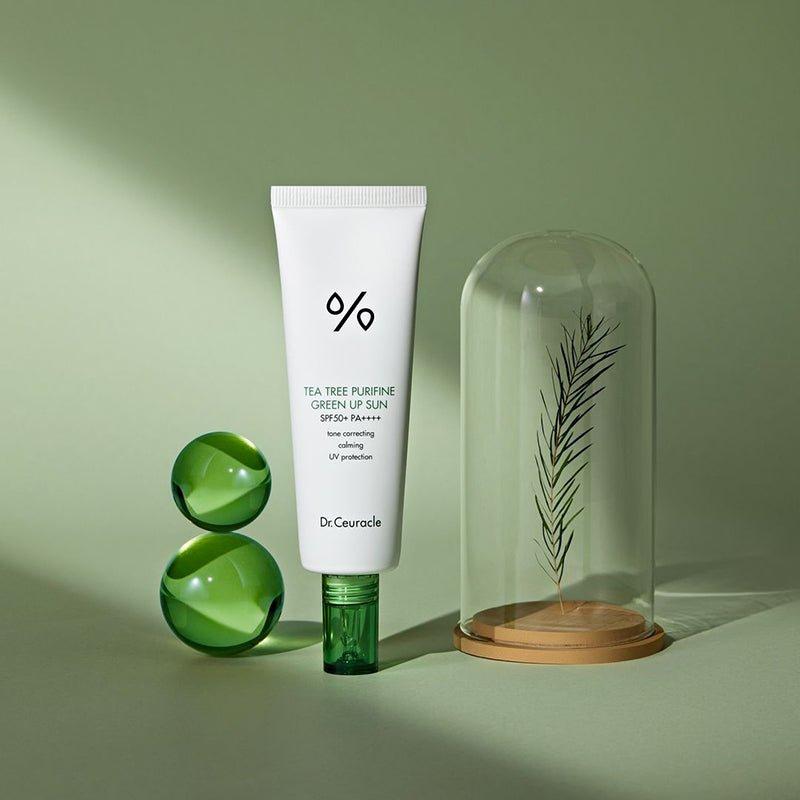 Dr.Ceuracle Tea Tree Purifine Green Up Sun SPF50 PA++++ - 50 ml - Glam Global UKDr.Ceuracle