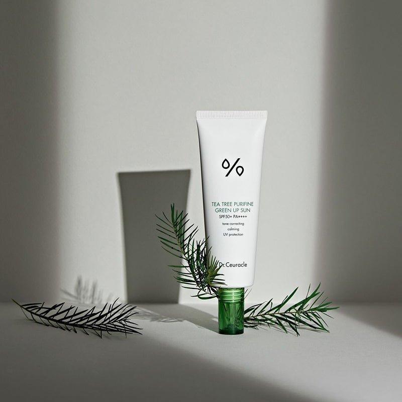 Dr.Ceuracle Tea Tree Purifine Green Up Sun SPF50 PA++++ - 50 ml - Glam Global UKDr.Ceuracle