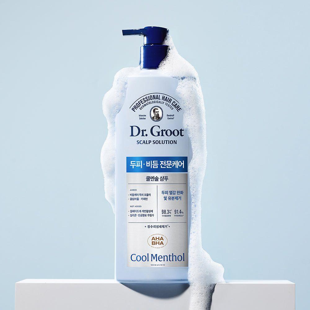 Dr.Groot Scalp Solution Shampoo Cool Menthol 700ml - Glam Global UKDr.Groot