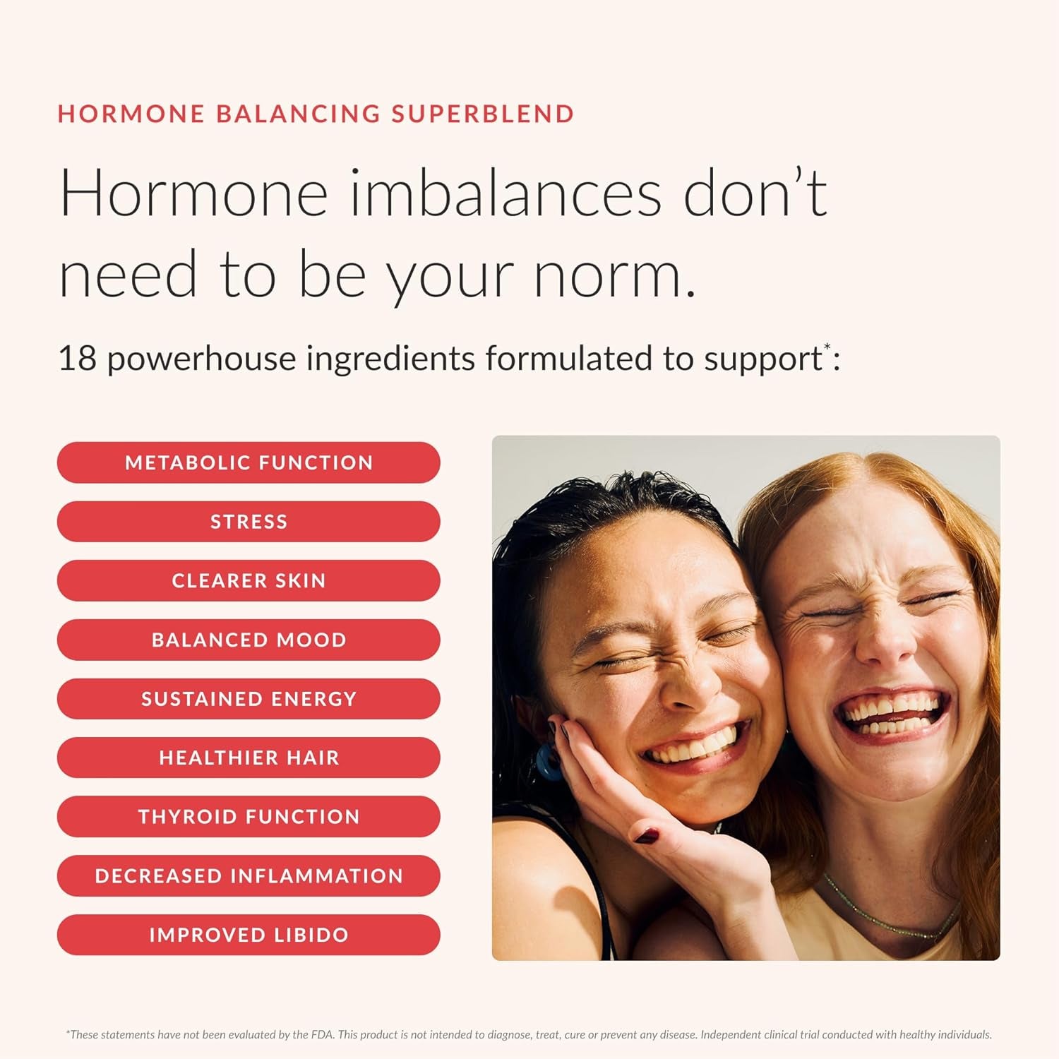 BEAM Glow Hormone Balance Supplement for Women – Cortisol Supplement for Women, PMS Relief Supplement, Perimenopause Support, Womens Vitamins, Thyroid Support with Ashwagandha & Selenium