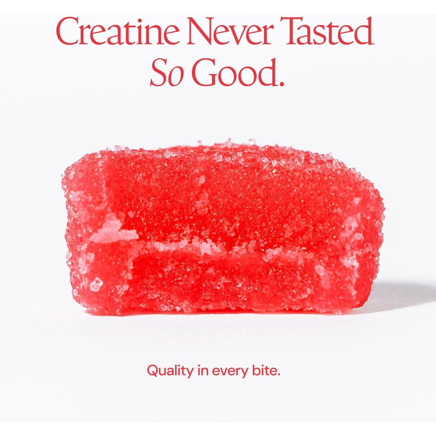 Create Creatine Monohydrate Gummies – Sour Cherry | 1.5g Per Gummy | Vegan & Gluten-Free | Strength, Focus & Endurance for Men & Women