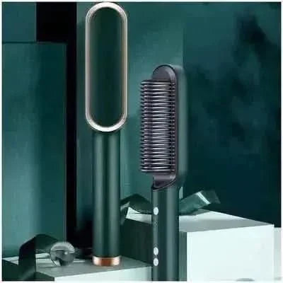 Electric Heated Hair Straightener Brush - Glam Global UKGlam Global UK