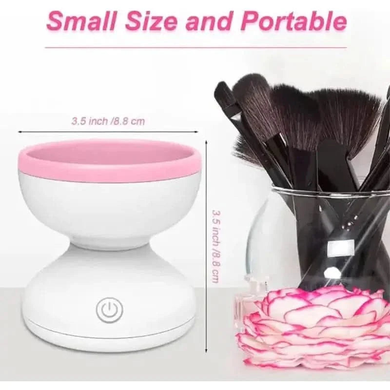 Electric Makeup Brush Cleaner – Effortless Cleaning for Flawless Brushes - Glam Global UKGlam Global UK