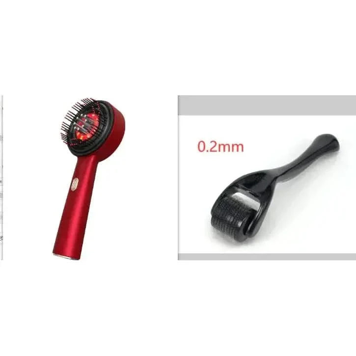 Electric Massage Comb | Scalp Care with Red Light Therapy & Adjustable Intensity - Glam Global UKGlam Global UK