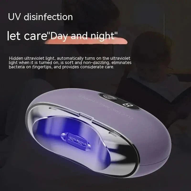 Electric Nail Clipper | Battery - Operated with LCD Display | Portable & Durable Design - Glam Global UKGlam Global UK