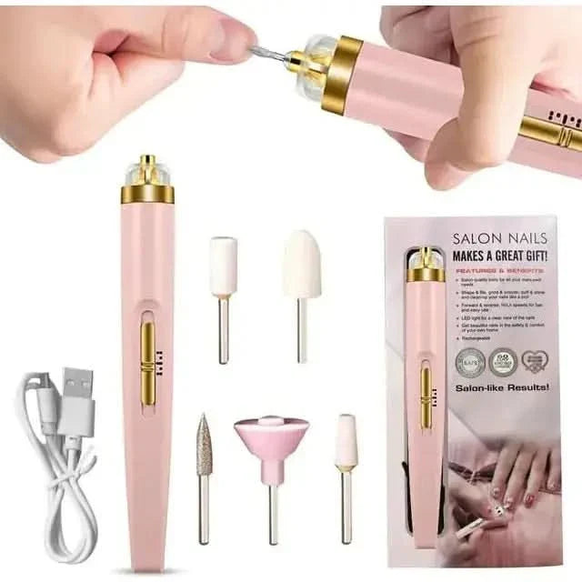 Electric Nail Drill Sander: Revolutionize Your Nail Care Routine - Glam Global UKGlam Global UK