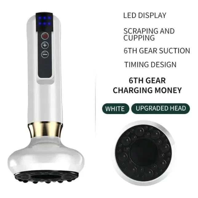 Electric Vacuum Cupping Massager: Advanced Muscle Relief & Improved Circulation - Glam Global UKGlam Global UK
