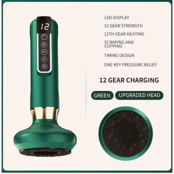 Electric Vacuum Cupping Massager: Advanced Muscle Relief & Improved Circulation - Glam Global UKGlam Global UK