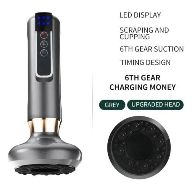 Electric Vacuum Cupping Massager: Advanced Muscle Relief & Improved Circulation - Glam Global UKGlam Global UK