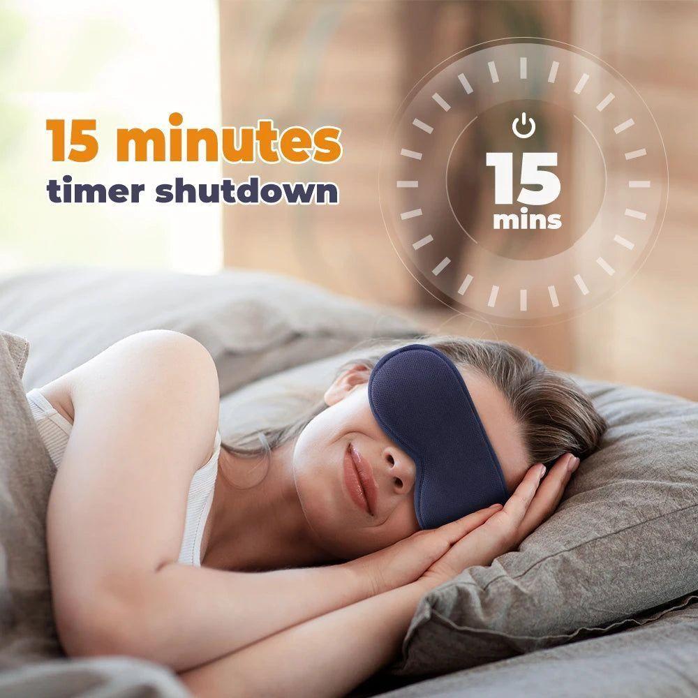 Electric Vibration Eye Massager Heated Eye Mask - Glam Global UKGlam Global UK