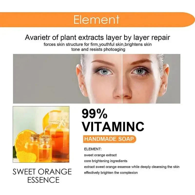 Elements™ Vitamin C Whitening Soap - 100g - Glam Global UKElements