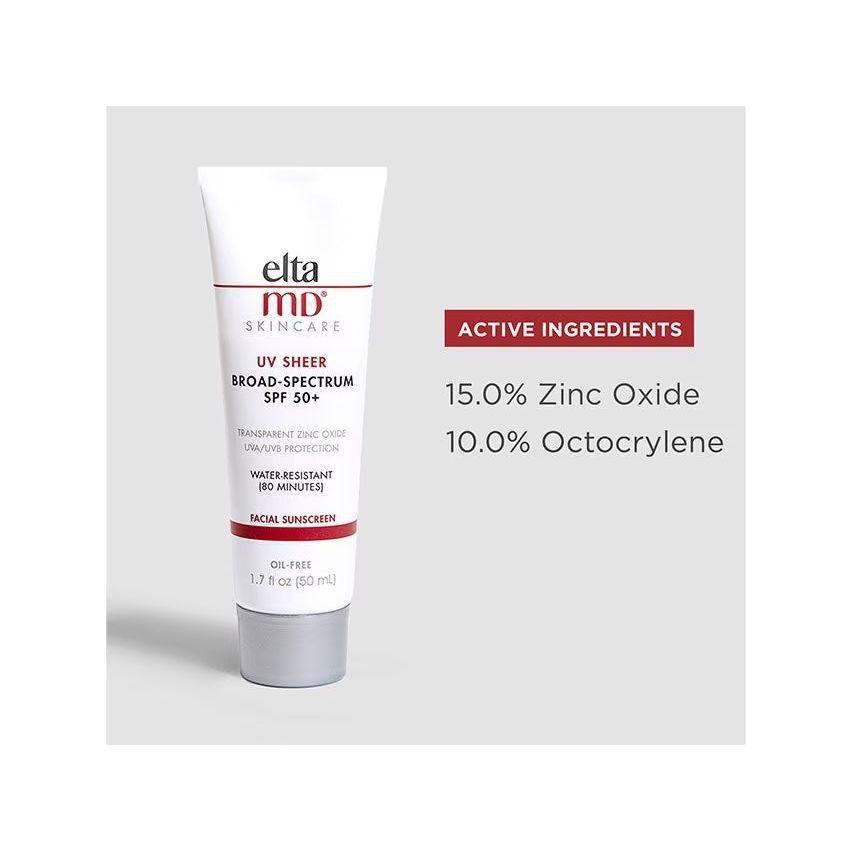 EltaMD UV Sheer Broad Spectrum SPF 50+ - 50ml - Glam Global UKEltaMD