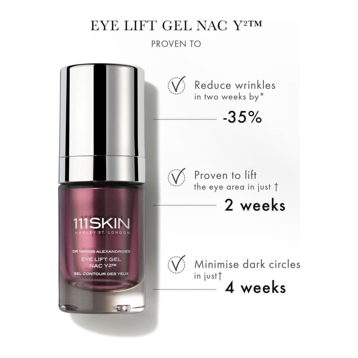 111SKIN Eye Lift Gel NAC Y2 - 15ml - Glam Global UK111SKIN