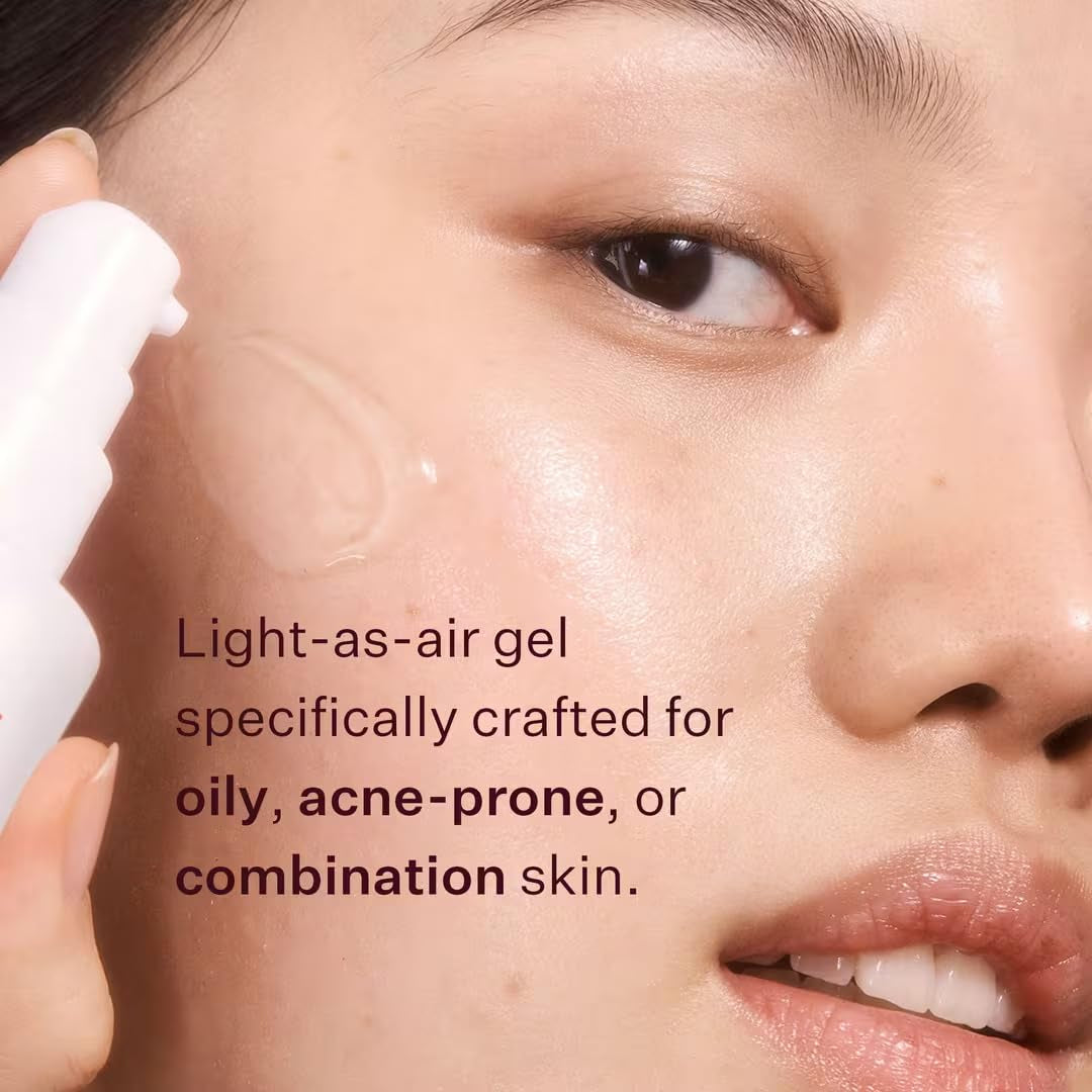 Peach & Lily - Glass Skin Water-Gel Moisturizer (1.69 Ounces) - Hyaluronic Acid - Face Moisturizer - Lightweight & Oil Free - Chamomile, Kiwi, & Peach - Self Care - Vegan, Cruelty Free - Korean Beauty