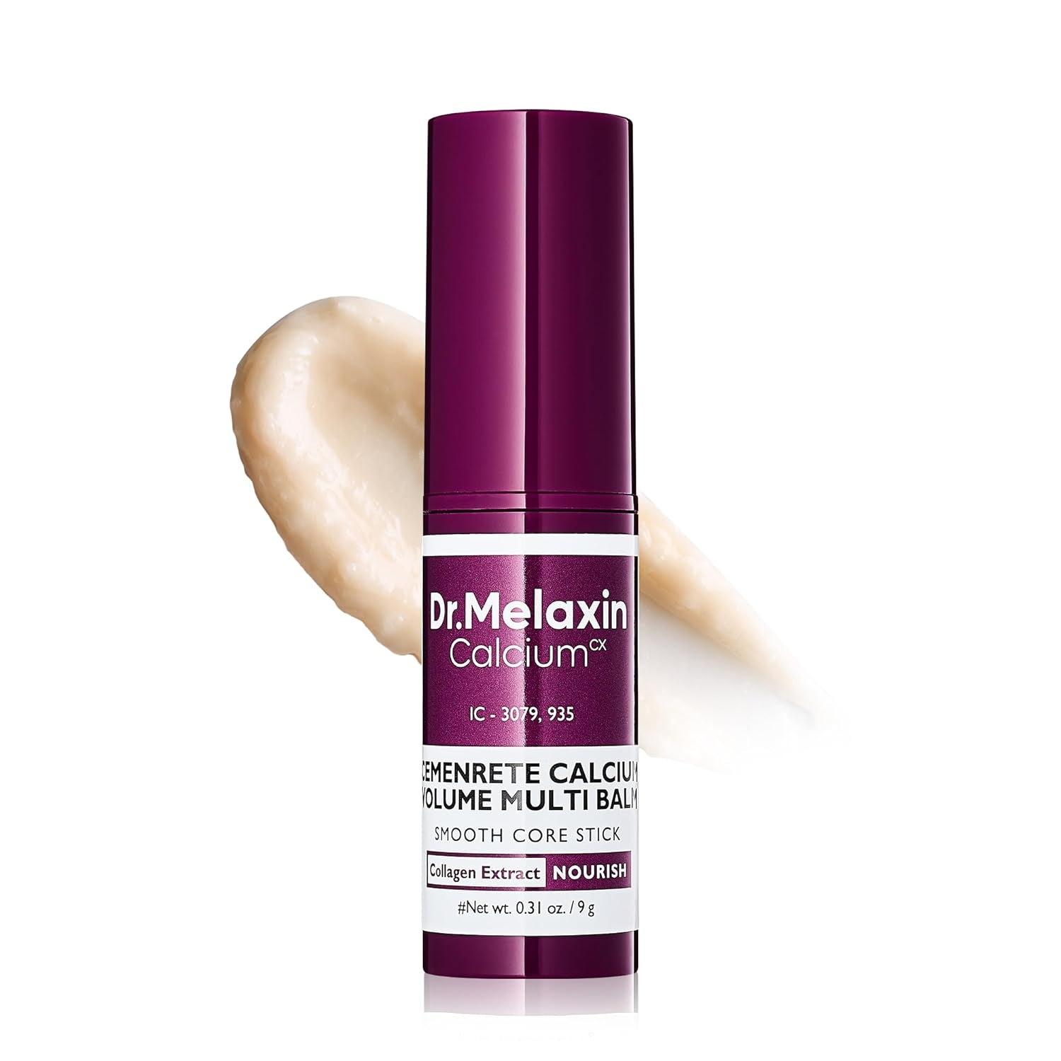 Cemenrete Calcium Multi Balm 9G Korean Skin Care All in One Calcium Volume Stick Collagen Wrinkles Face Eye Treatment Balm