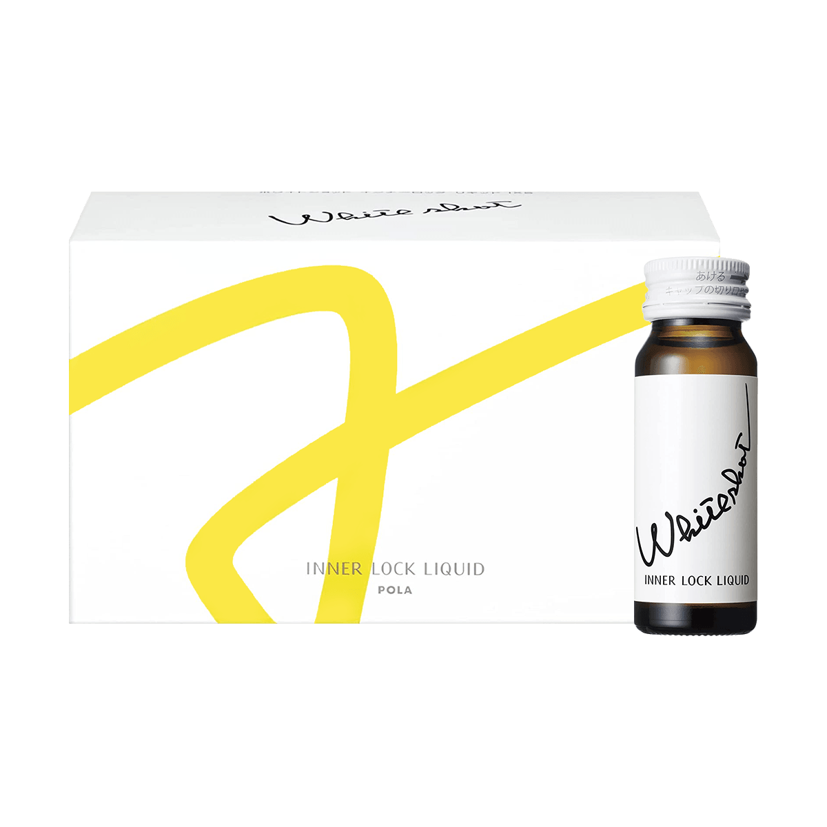 POLA White Shot IXS Inner Lock Drink – 30ml x 10 Botellas | Solución Oral Blanqueadora e Iluminadora de Japón
