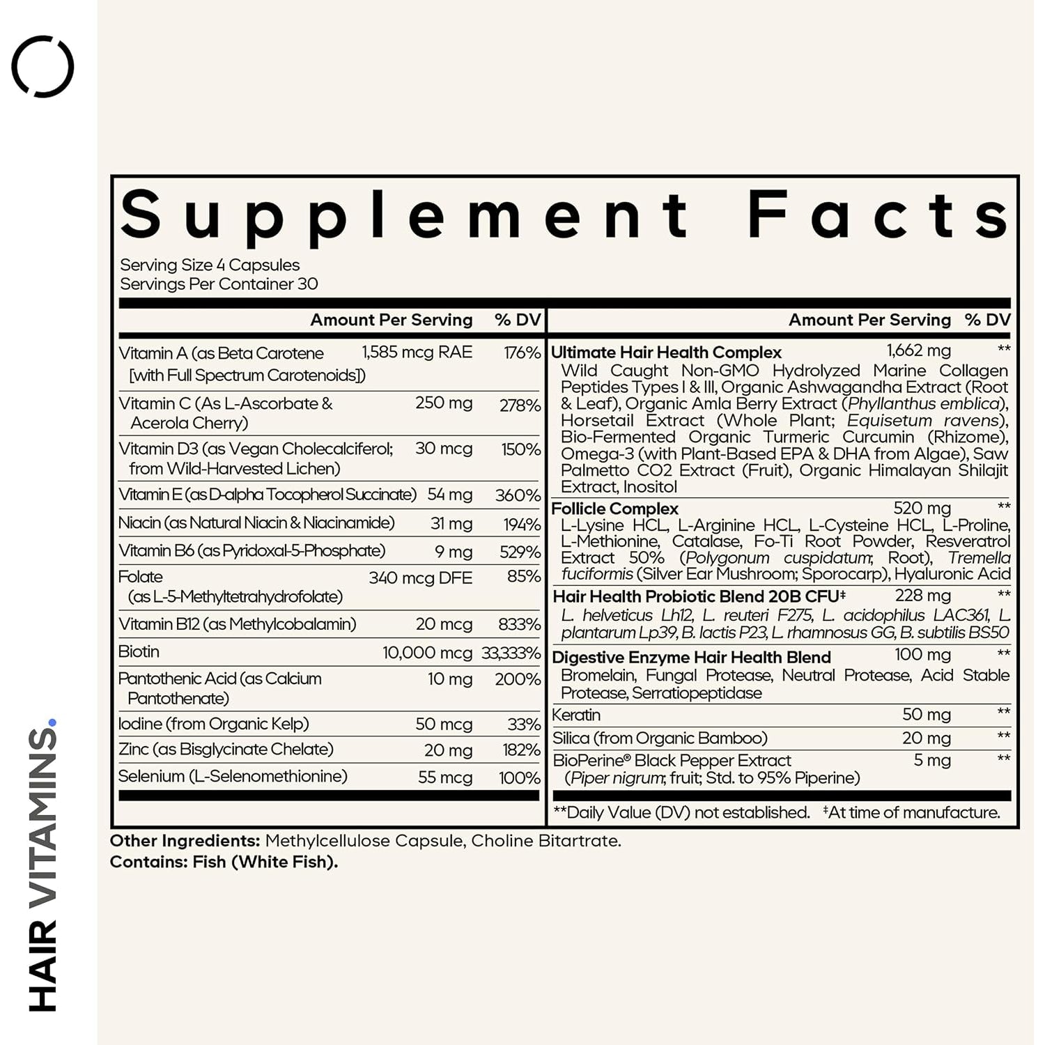 Codeage Hair Vitamins – product view 2