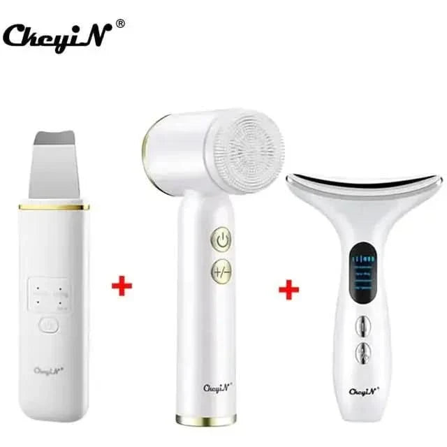 Face Massager with Light Therapy: Revitalize & Rejuvenate - Glam Global UKGlam Global UK