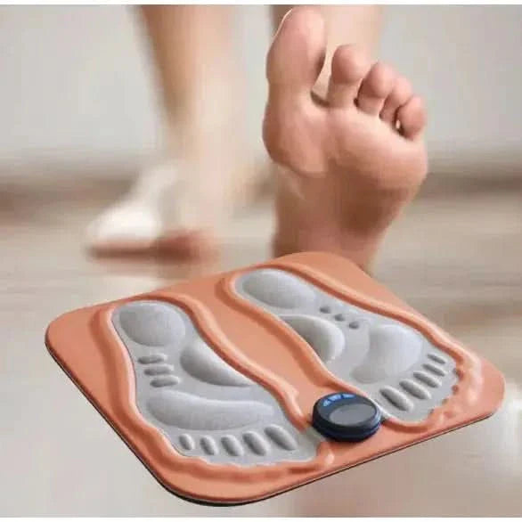 Foot & Calf Microcurrent Pulse Massager – EMS Technology for Muscle Relief, Circulation Boost & Relaxation - Glam Global UKGlam Global UK