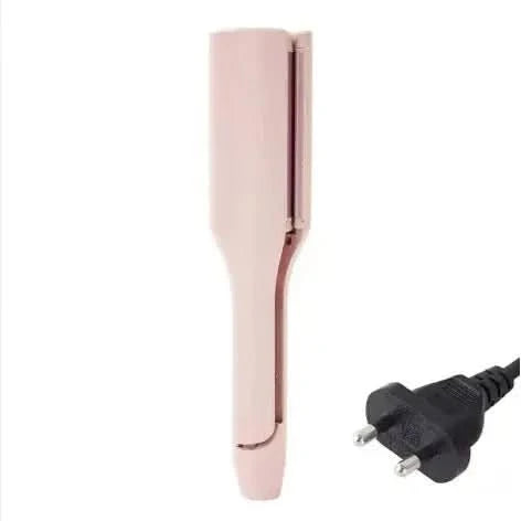 French Deep V Hair Curler – 32MM Big Wave and Water Ripple Curling Iron - Glam Global UKGlam Global UK