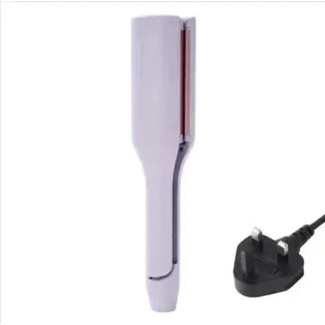 French Deep V Hair Curler – 32MM Big Wave and Water Ripple Curling Iron - Glam Global UKGlam Global UK