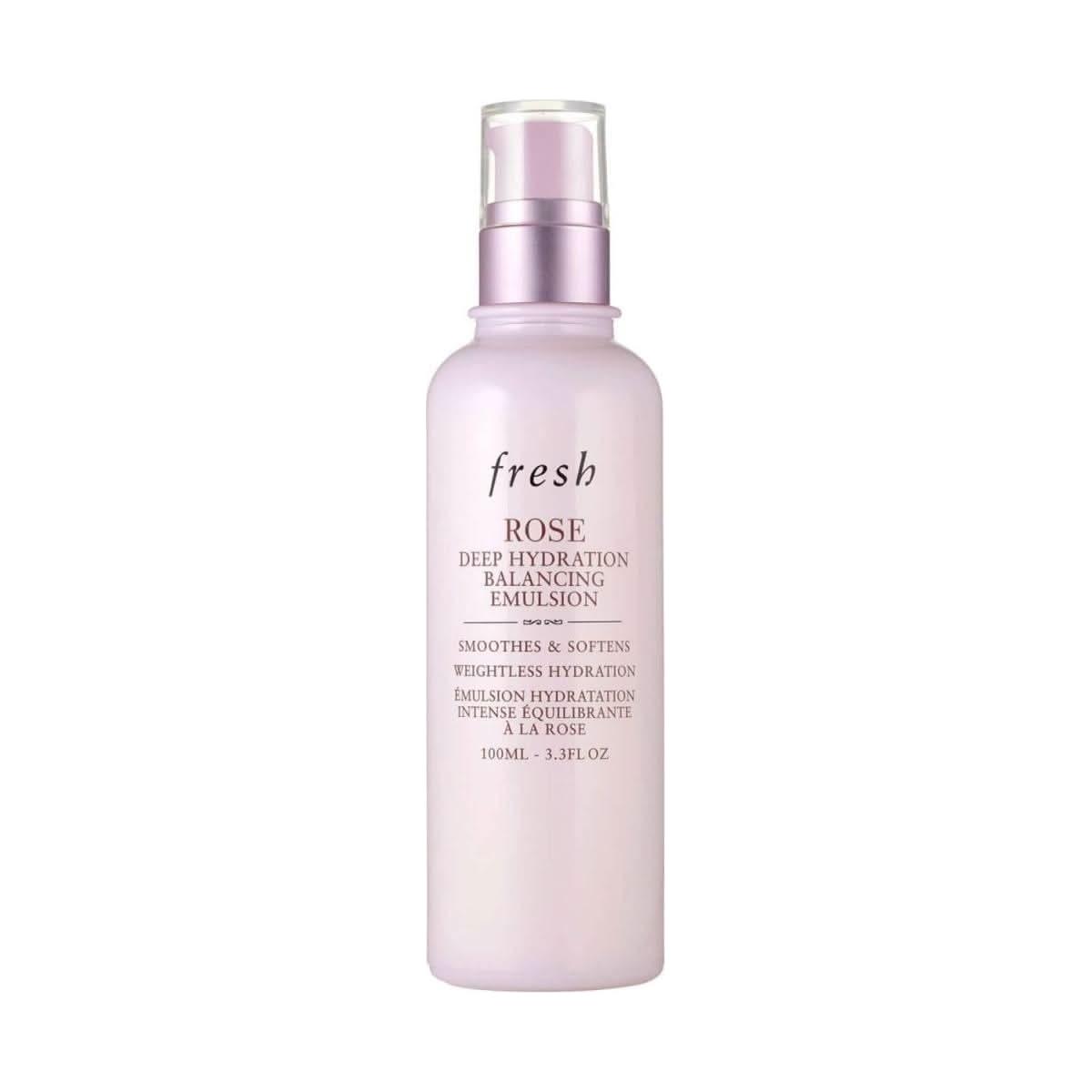 Fresh Rose Deep Hydration Balancing Emulsion 100ml - Glam Global UKFresh