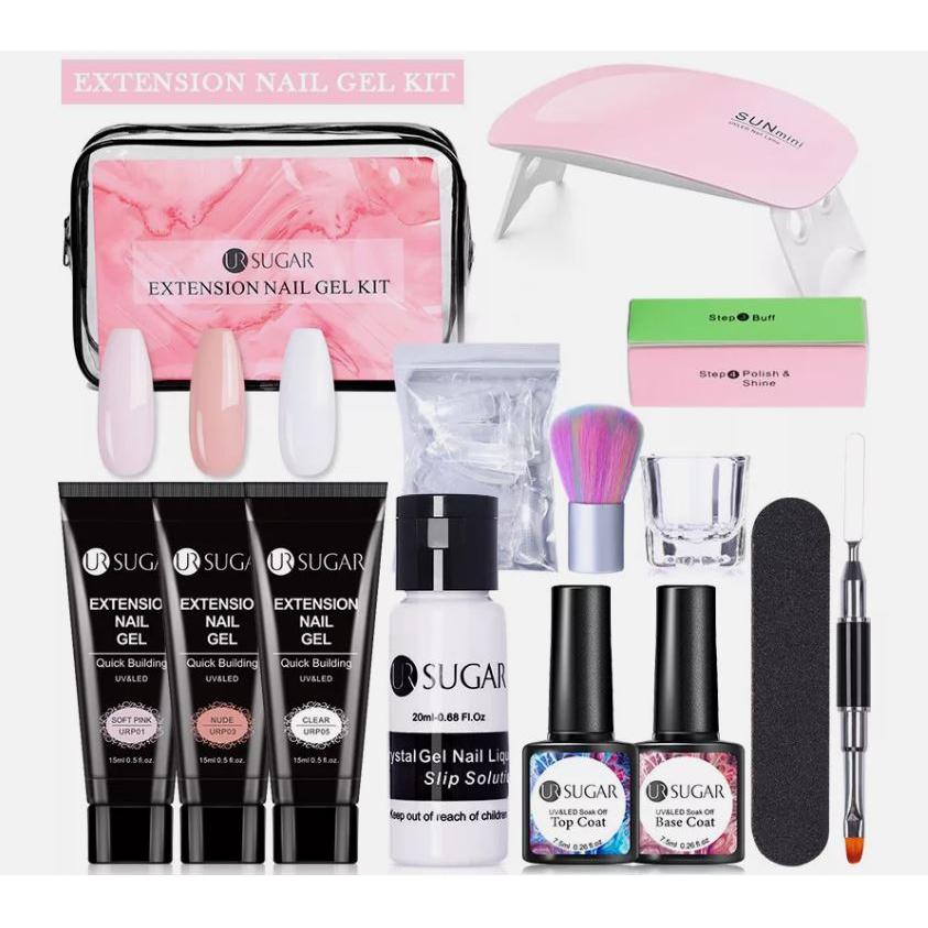 Kit Completo de Manicura para Uñas de Acrílico y Extensiones Rápidas – Acabado de Salón en Casa | Rápido, Duradero y Personalizable