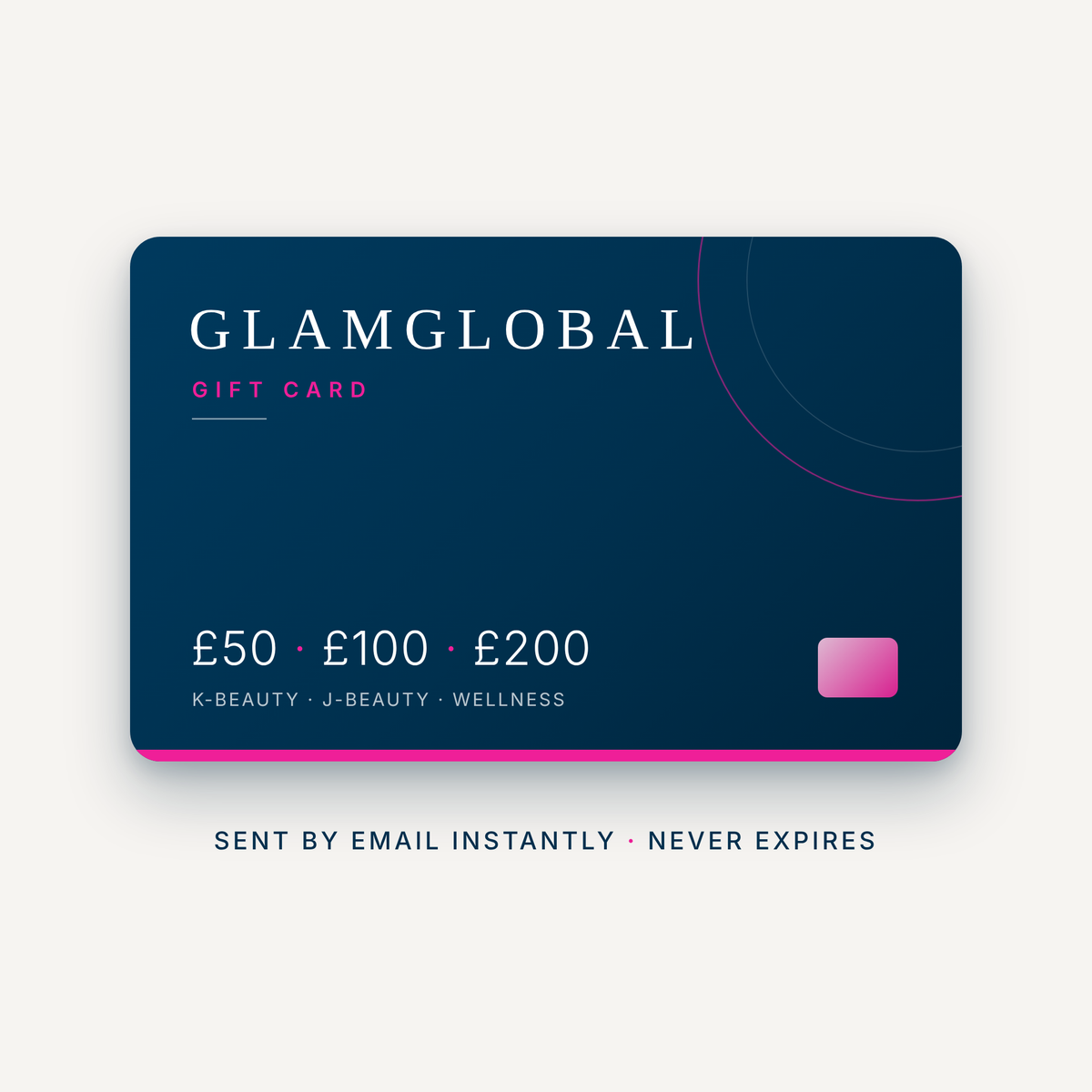 GlamGlobal Gift Card
