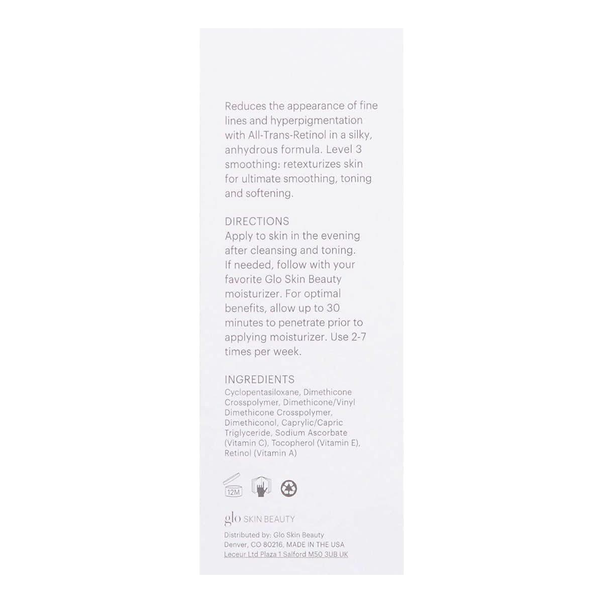 Glo Skin Beauty | Retinol+ Resurfacing Serum - Glam Global UKGlo Skin Beauty