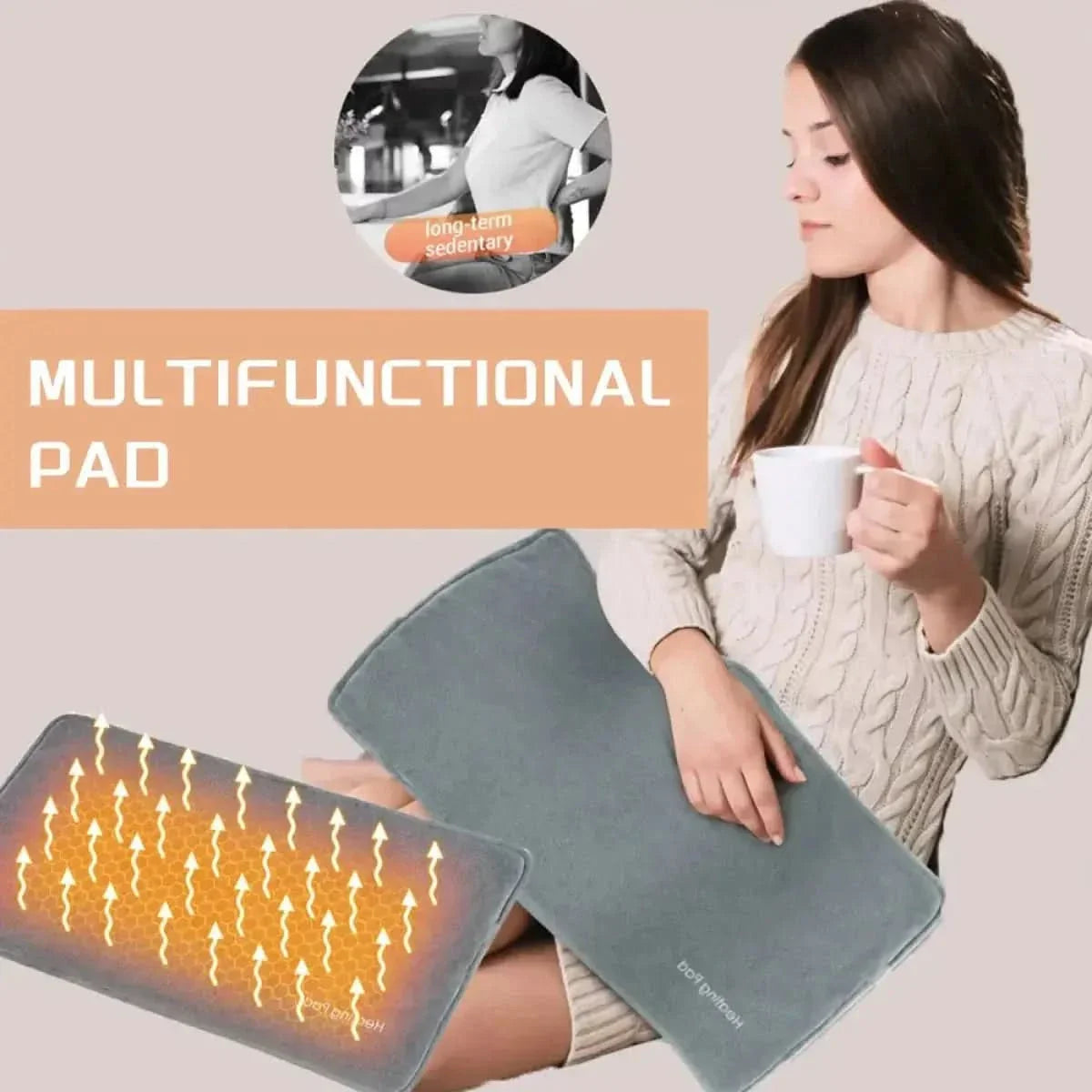 Graphene USB Heating Scarf Pad – Portable Body Relax Hot Compress - Glam Global UKGlam Global UK