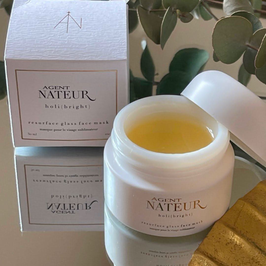 h o l i ( b r i g h t ) resurface glass face mask - Glam Global UKAgent Nateur