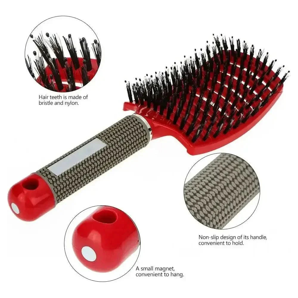 Hair Brush Scalp Massage: Relaxing Scalp Massager Brush for Healthy Hair & Stress Relief - Glam Global UKGlam Global UK