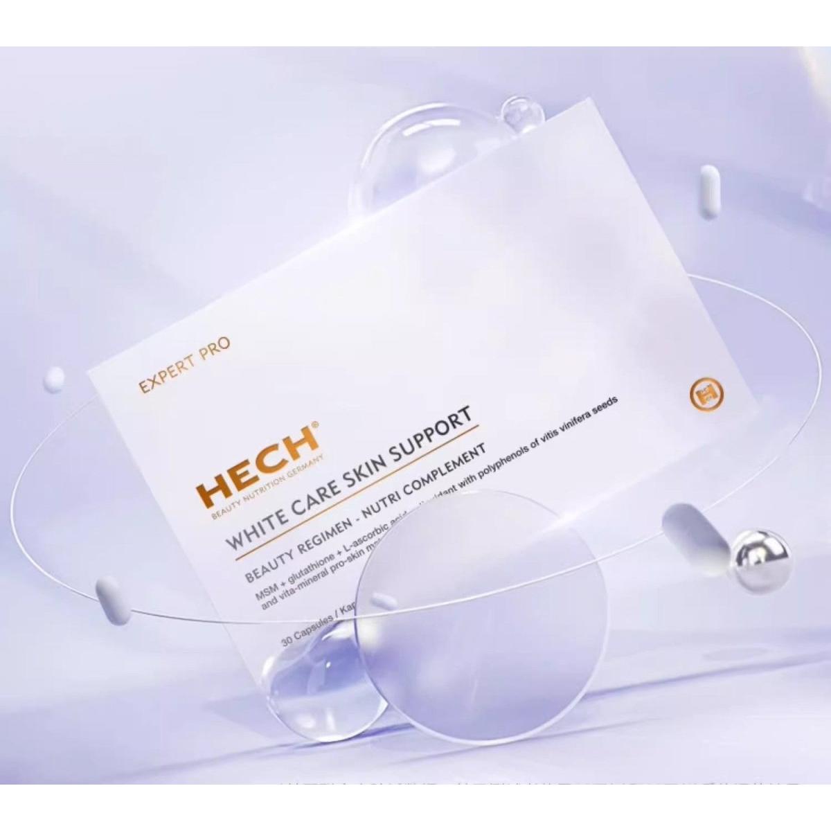 HECH White Care Skin Support - 30 Capsules/Box - Glam Global UKHECH