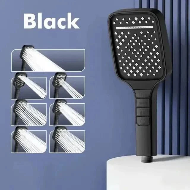High - Pressure Showerhead with 7 Modes - Glam Global UKGlam Global UK
