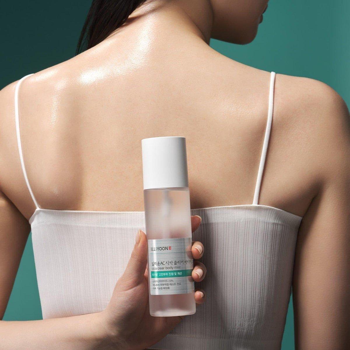 ILLIYOON Cica Trouble Clear Body Mist – Acne Relief for Body Skin (200ml) - Glam Global UKILLIYOON