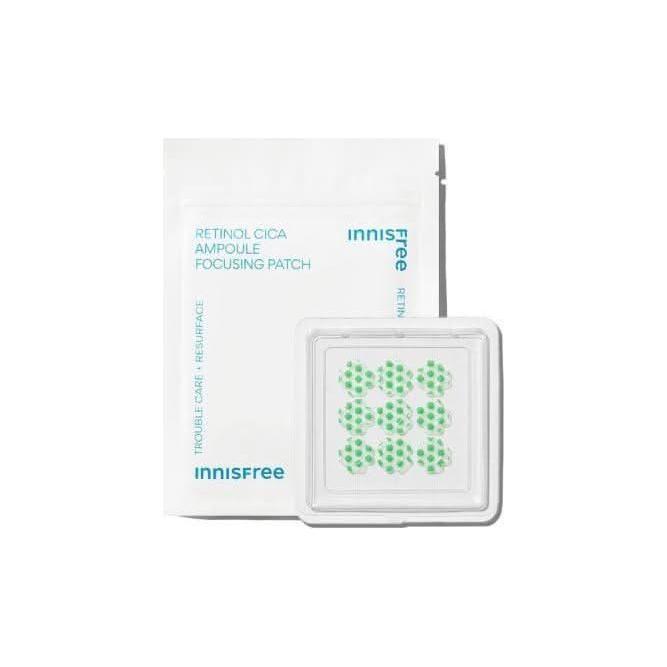 innisfree Retinol Cica Ampoule Focusing Patch 1ea/9 patches - Glam Global UKinnisfree